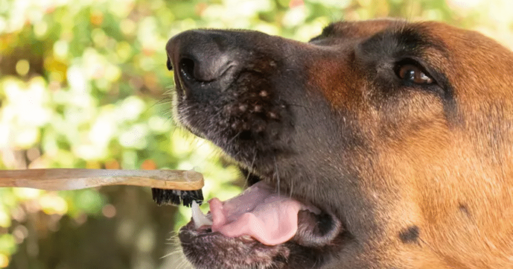 Brushing Your Dog’s Teeth with Coconut Oil