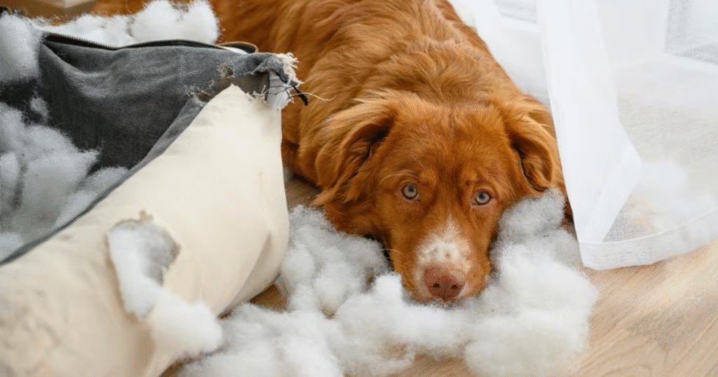 One of the things your pet wishes you knew is that boredom causes destructive behavior.