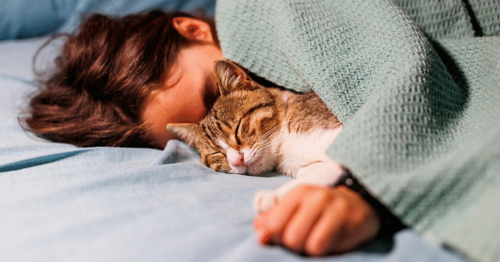 Things your pet wishes you knew: your scent gives them comfort.